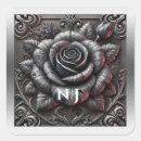 Search for elegant silver wedding stickers Floral