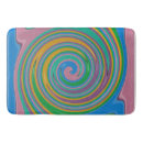Search for psychedelic bath mats Swirl