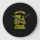 Recherche de vache drôle horloges Agriculteur