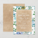 Search for rustic floral baby shower invitations Greenery