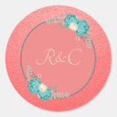 Recherche de teale autocollants Floral