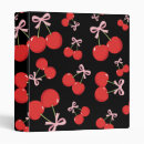 Search for cherry binders Girly