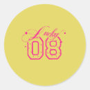 Search for font design stickers Typography