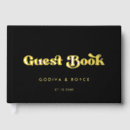 Search for gold wedding guest books Engagement