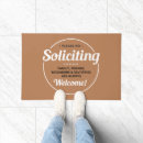 Search for no soliciting doormats Modern