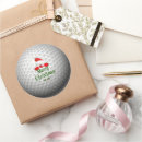 Search for golf ball stickers Merry christmas