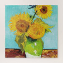 Search for vincent van gogh sunflowers puzzles Post impressionism