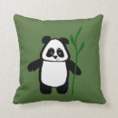 Recherche de bambou coussins Ours