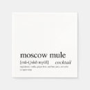 Recherche de moscou serviettes Cocktail