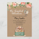 Search for adventure bridal shower invitations Travel