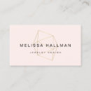 Search for gemstones business cards Geometric