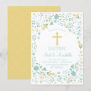 Search for yellow christening invitations Neutral