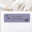 Search for butterfly wings return address labels Modern