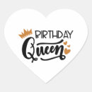 Search for cute birthday queen stickers Funny