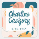 Search for abstract watercolor stickers Colourful