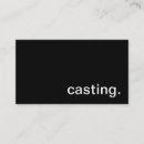 Search for casting business cards Professional