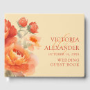 Search for fall guest books Burnt orange