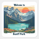 Search for no parking stickers Banff national park