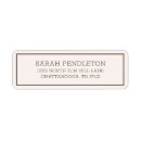 Search for cream wedding return address labels White