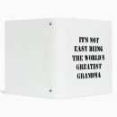 Search for granny binders Grandma