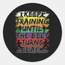 Search for black train stickers Karate training