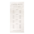 Search for beauty salon rack cards Aesthetician