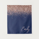 Search for navy blue and rose gold posters Blush pink