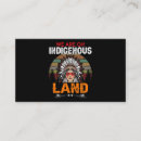 Search for native americans business cards Indigenous