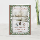 Search for winter landscape christmas cards Vintage