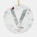 Search for winter scene ornaments Red