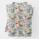 Search for houses wrapping paper Enchanted forest