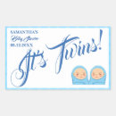 Search for twins baby shower stickers Stylish