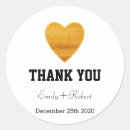Search for gold foil wedding stickers Elegant