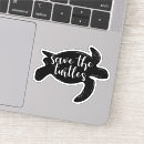 Search for save the turtles stickers Marine life