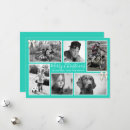Search for turquoise christmas cards Photo collage