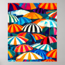 Search for beach umbrellas posters Retro