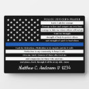 Search for office plaques Thin blue line