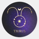 Search for gold taurus stickers Zodiac
