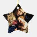 Search for catholic star ornaments Jesus