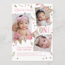 Search for photo collage birthday invitations Pink