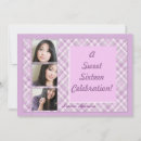 Search for plaid sweet 16 invitations Party