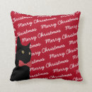 Search for black christmas pillows Holiday season