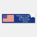 Search for famous quotes bumper stickers Republican