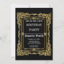 Search for vintage 40th birthday invitations Victorian