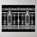 Search for black and white art deco posters Vintage