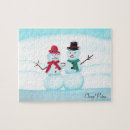 Recherche de bonhommes de neige puzzles Toute personne