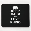 Recherche de rhino tapis souris Nature