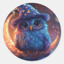 Search for wizard owl stickers Magical