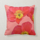 Recherche de pavot rose coussins Moderne