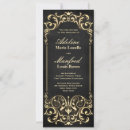 Search for nouveau wedding invitations Gold